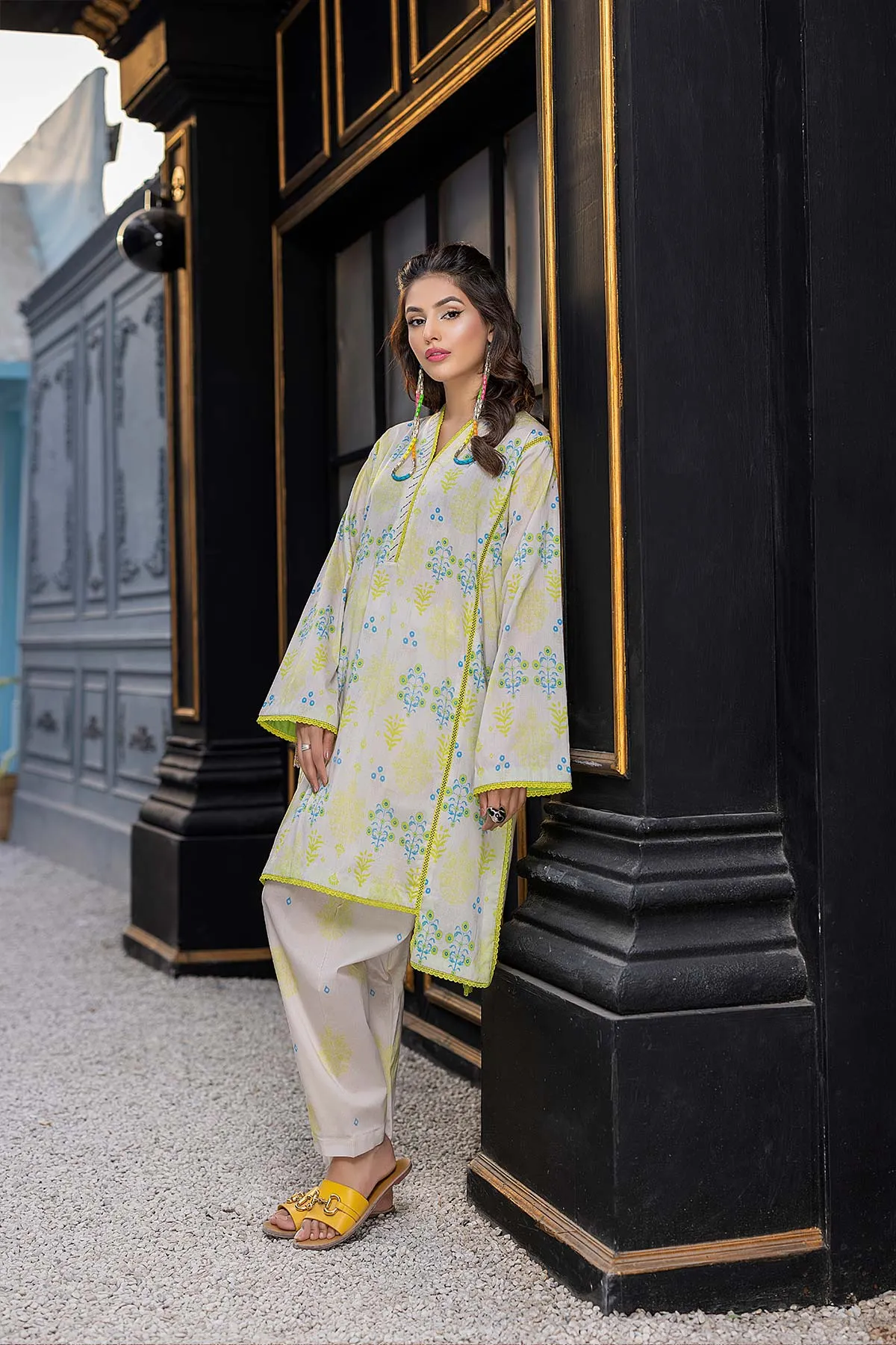 Printed Lawn Suit Set CPN22-09