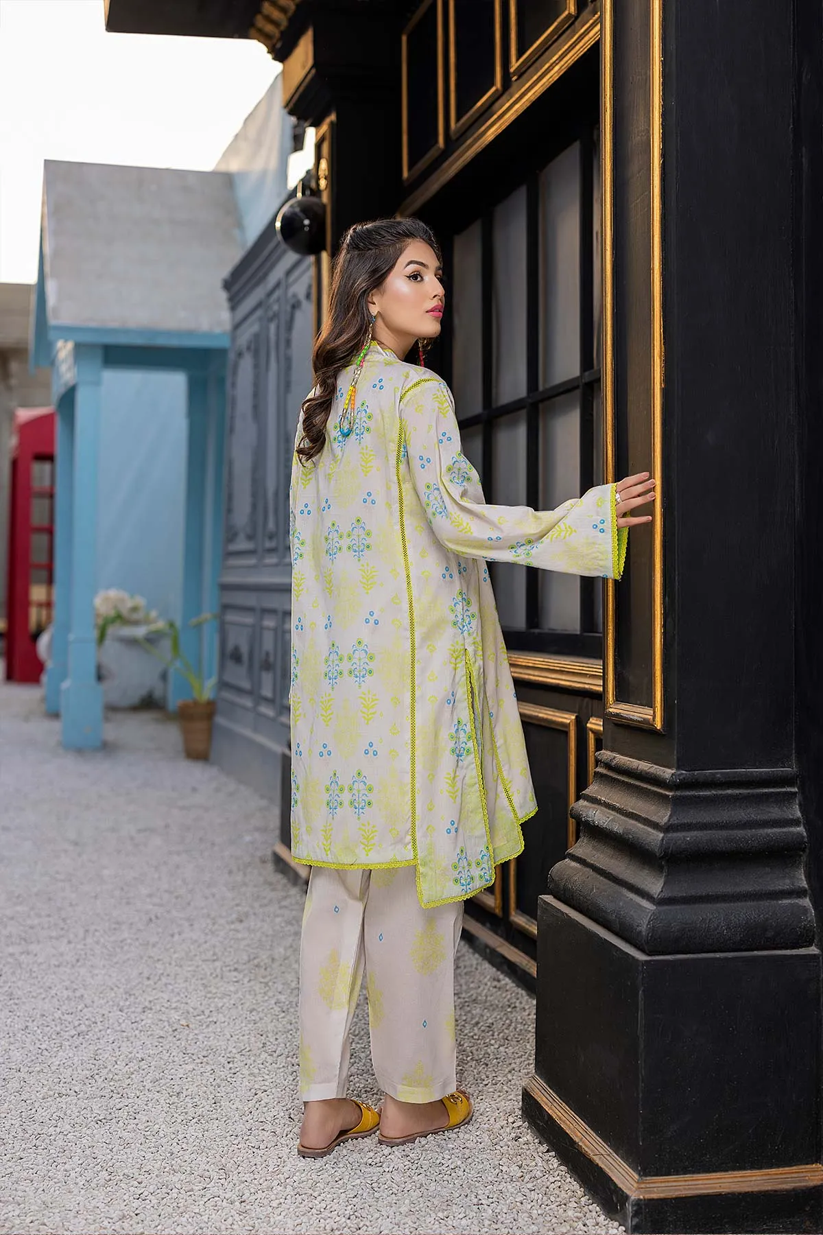 Printed Lawn Suit Set CPN22-09