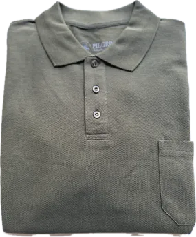 3 button Polo - Khaki