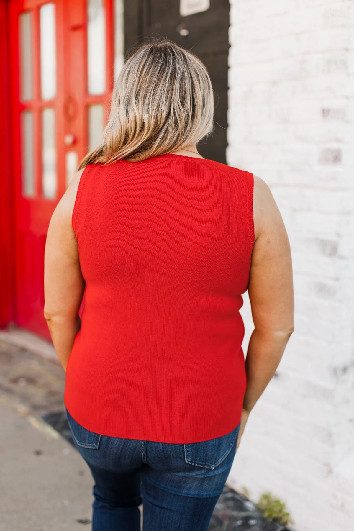 Ribbed Knit Tank Top