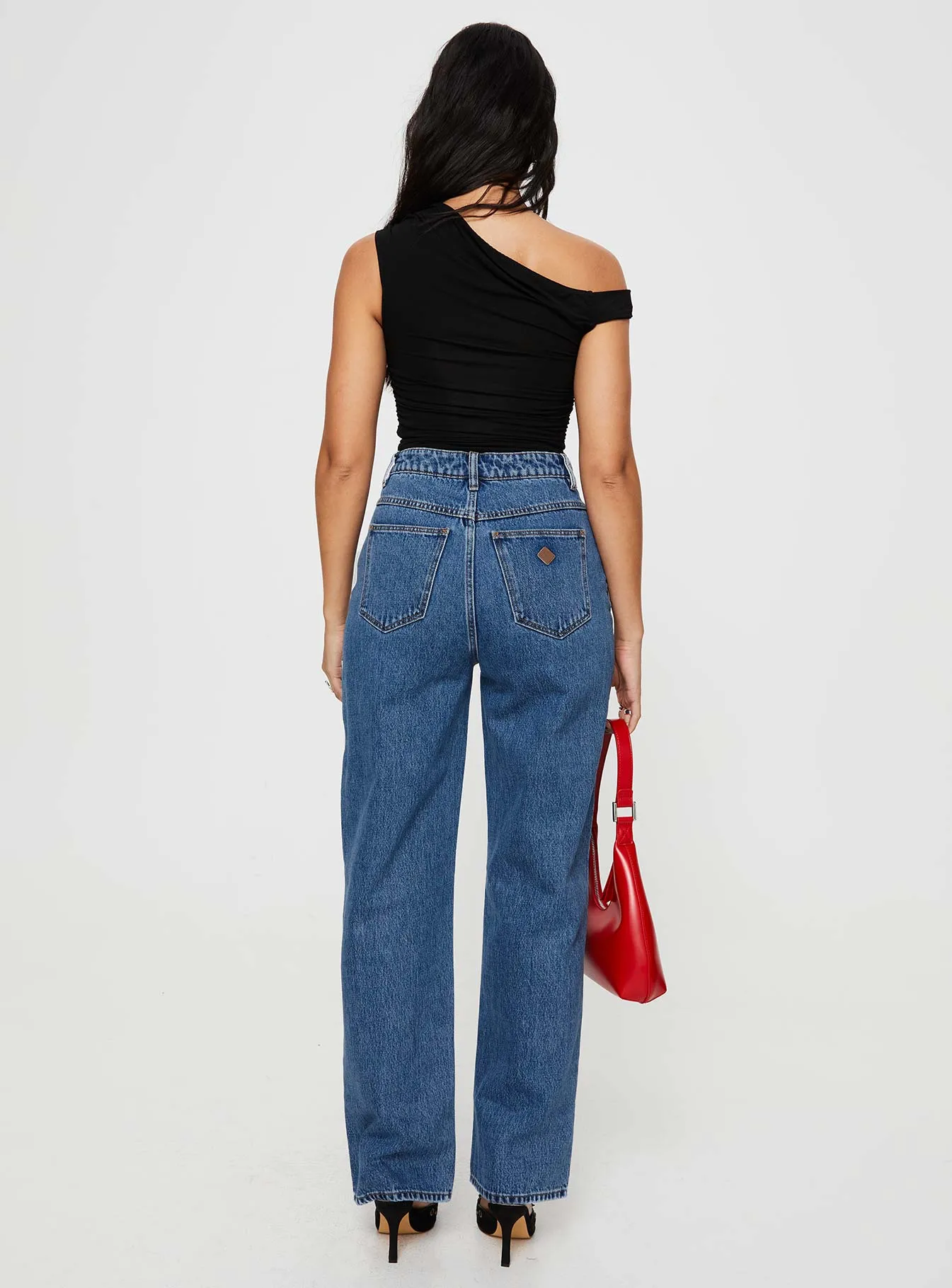 Abrand Daria Mid Vintage Blue Carrie Jeans