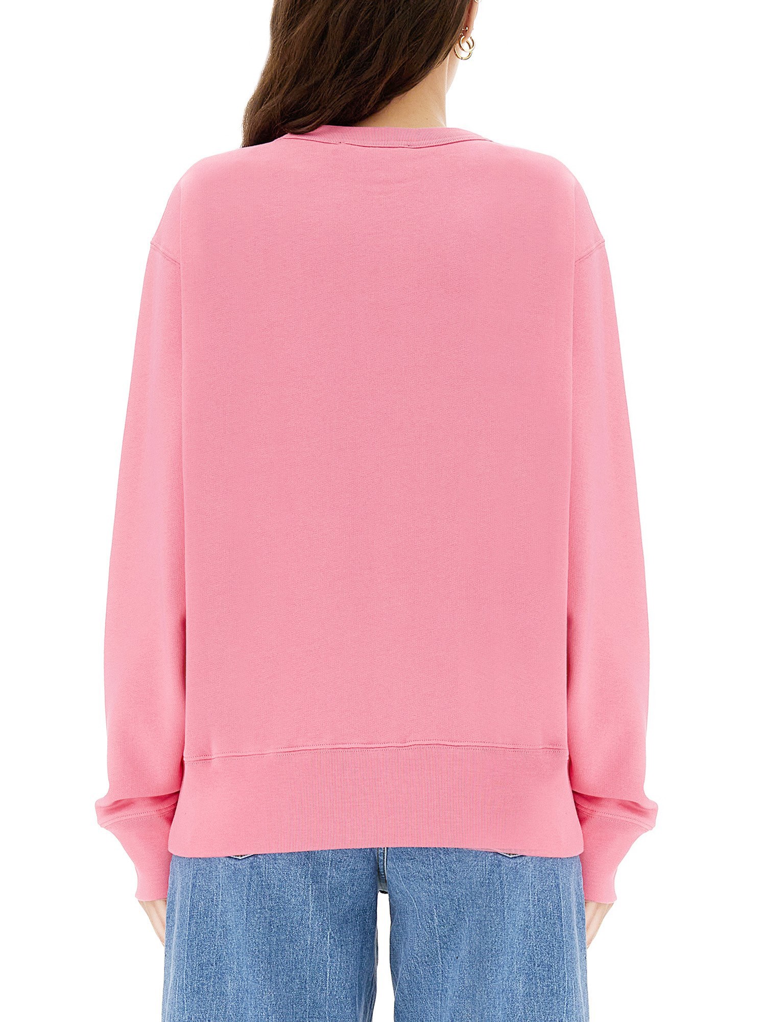 Cotton Face Sweatshirt by Acne Studios