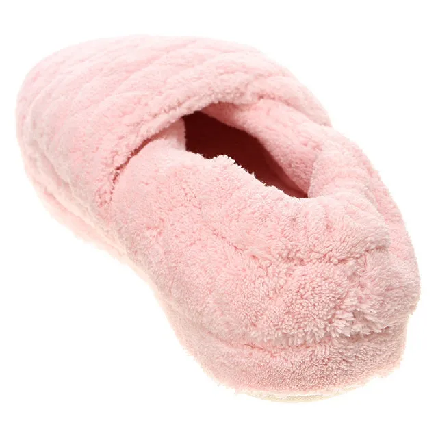 Acorn Spa Wrap Slippers in Pink (Women's)