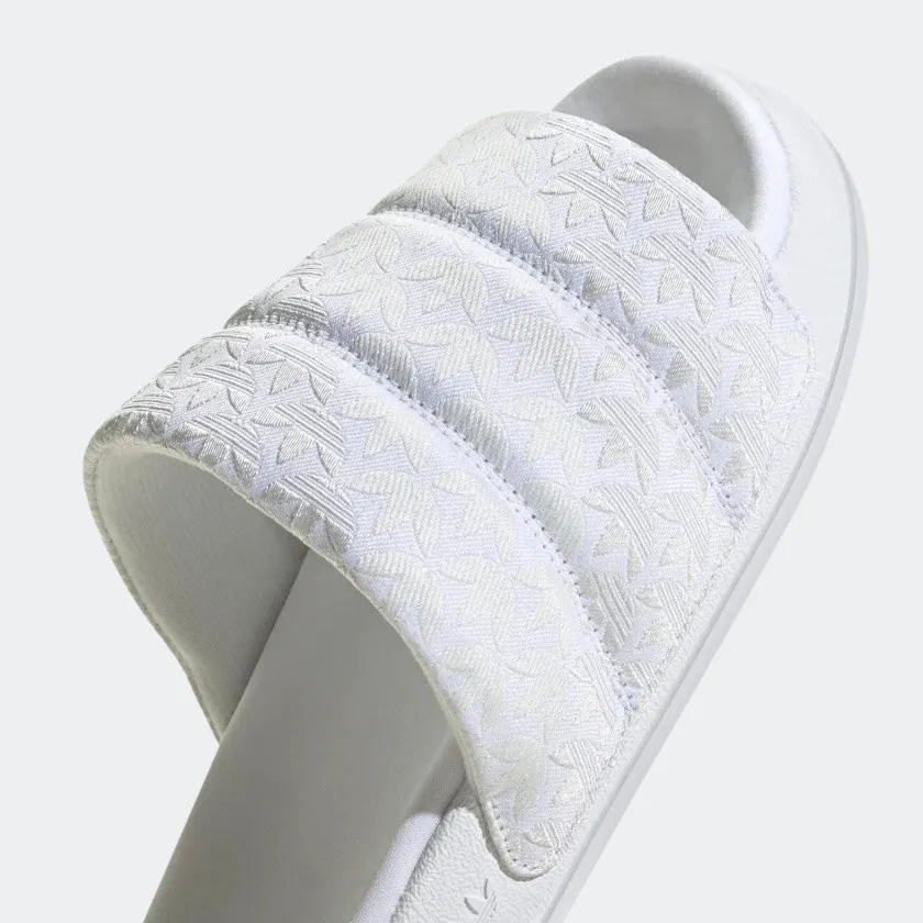 Adidas Adilette Essential Slides Cloud White Crystal White HQ6070