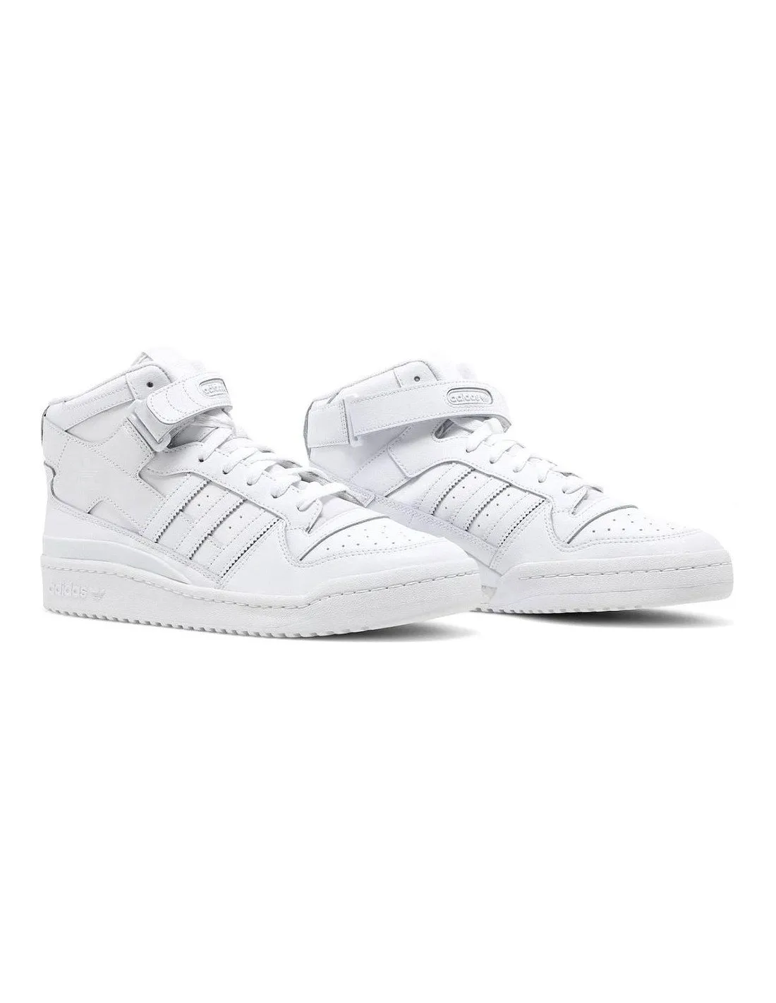 adidas forum mid ig3754 white men's sneakers.