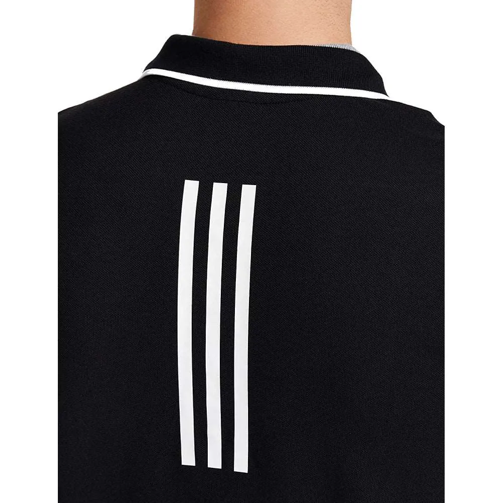 Adidas Men's Essentials Core Polo Tee (Black)