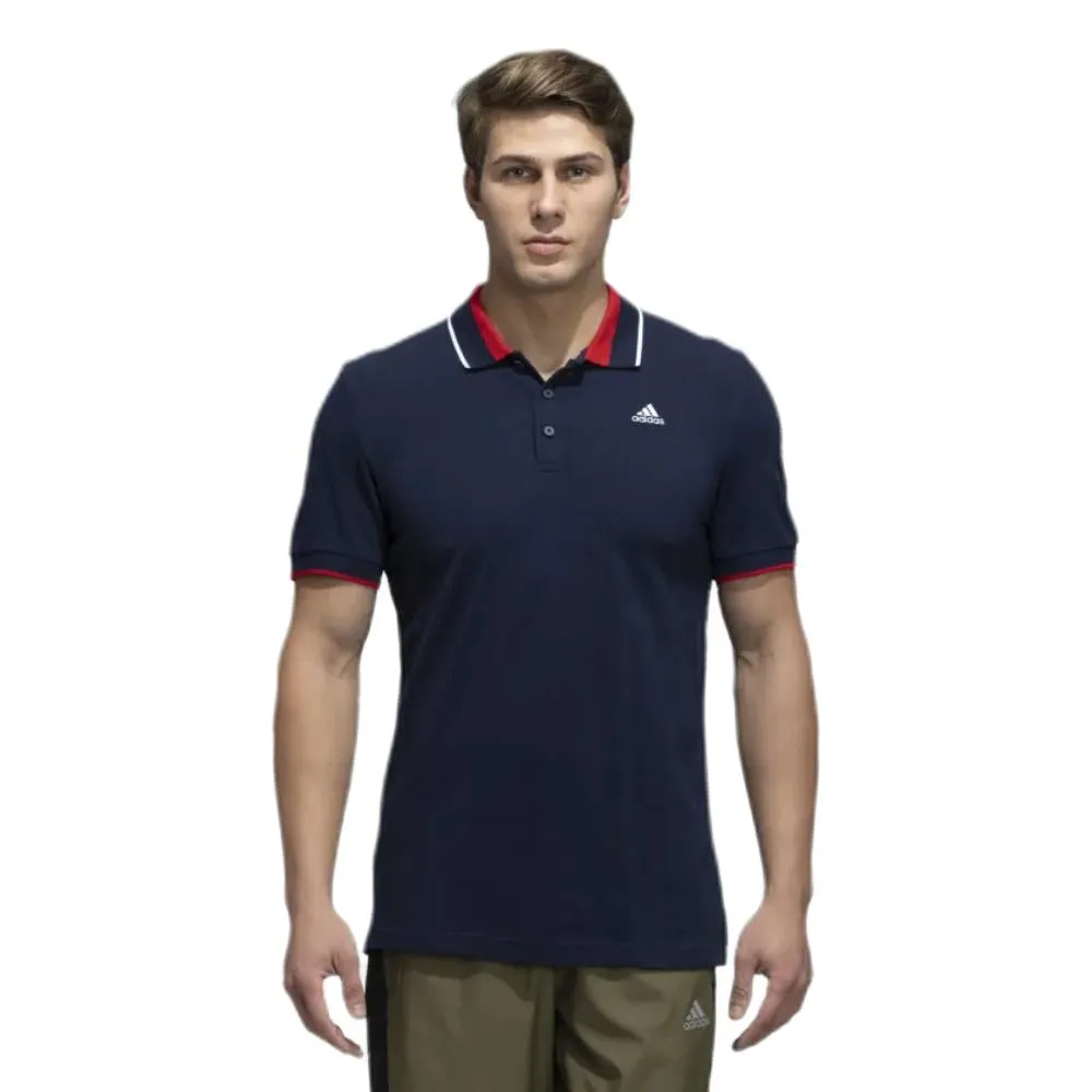 Adidas Men's Polo Tee - Collegiate Navy