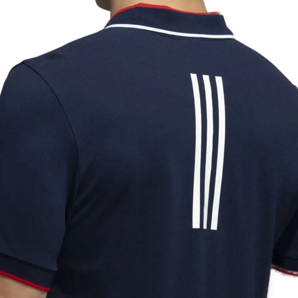 Adidas Men's Polo Tee - Collegiate Navy