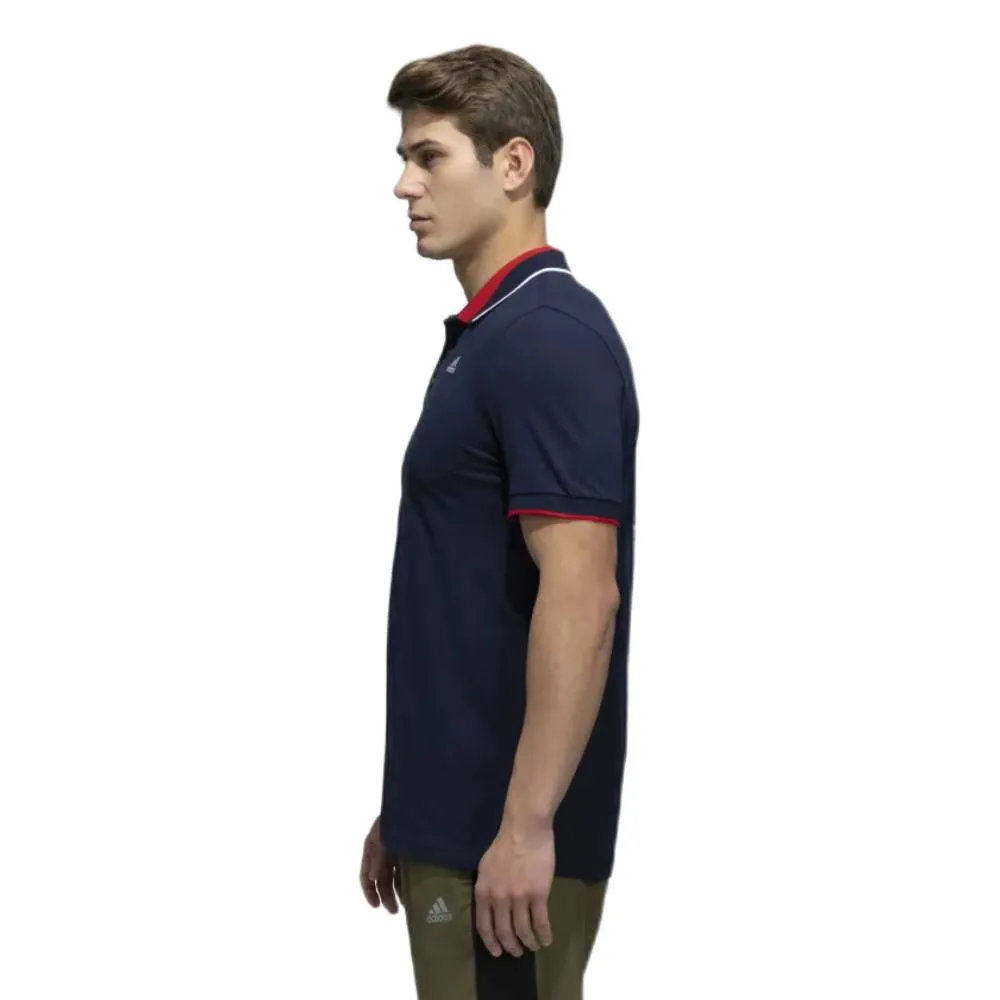 Adidas Men's Polo Tee - Collegiate Navy