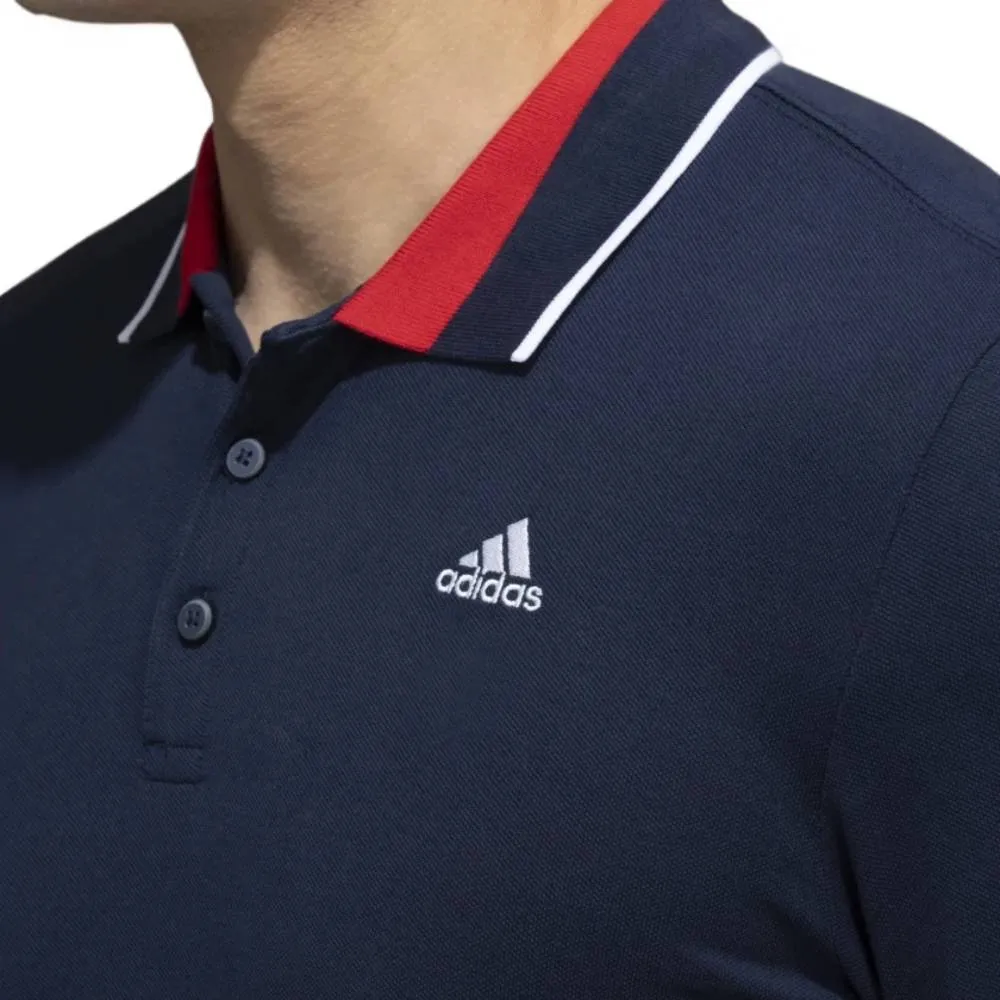 Adidas Men's Polo Tee - Collegiate Navy