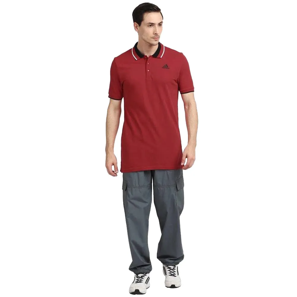 Adidas Men's Essentials Core Polo Tee (Power Red)