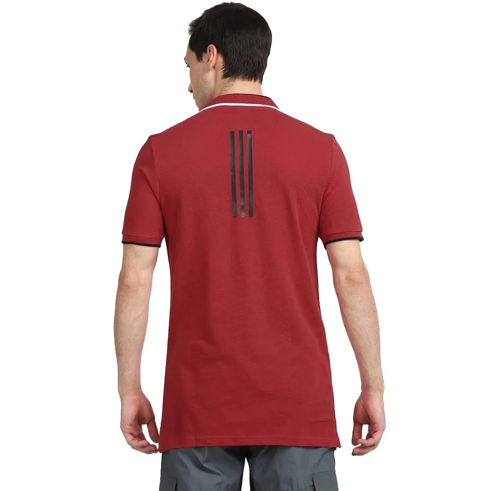 Adidas Men's Essentials Core Polo Tee (Power Red)