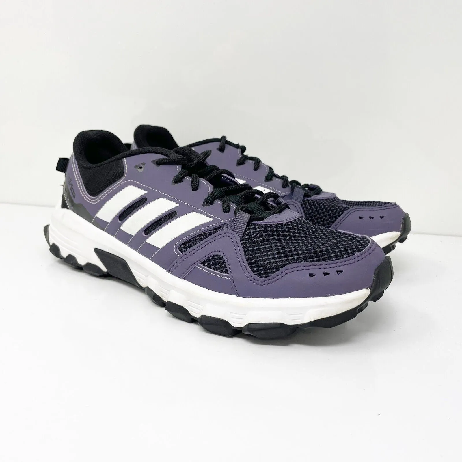 Adidas Womens Rockadia Trail CM7217 Purple Running Shoes Sneakers Size 9 B