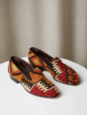 Albert Slippers in Antique Kilim