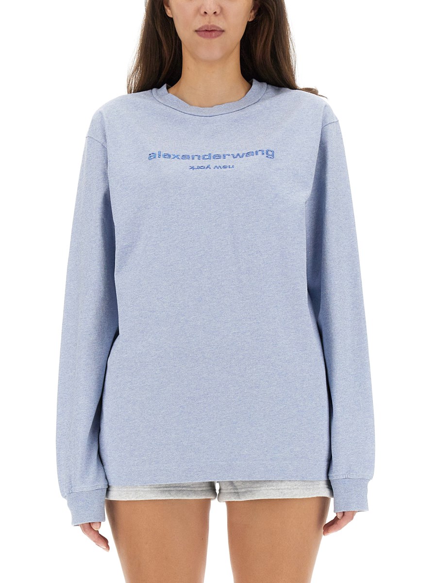 Logo Cotton Sweatshirt by ALEXANDER WANG