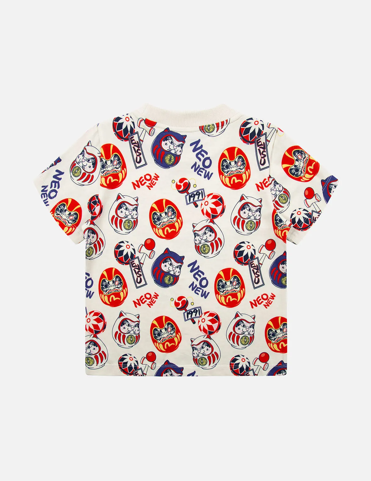 Allover Daruma Buddies Print T-shirt