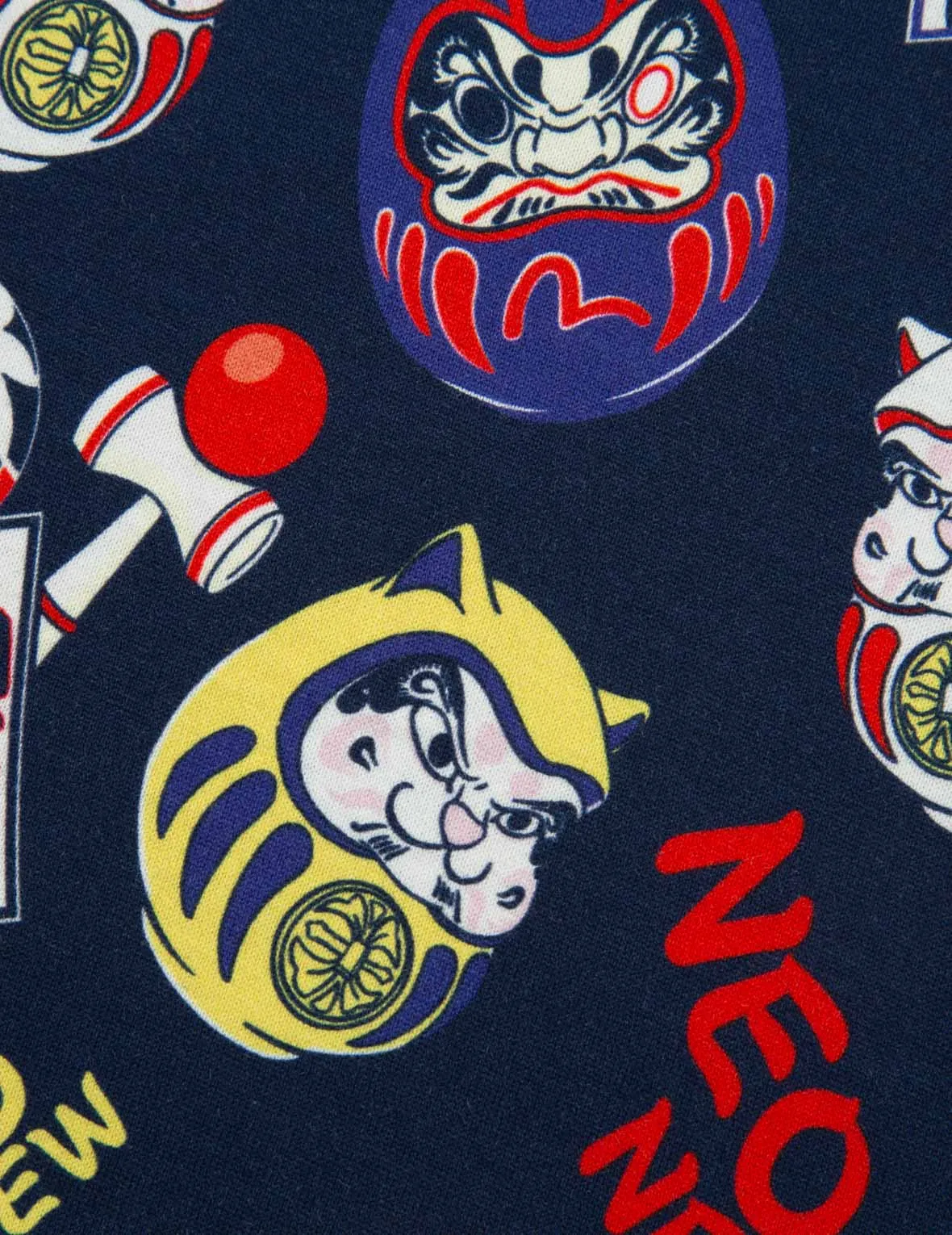 Allover Daruma Buddies Print T-shirt