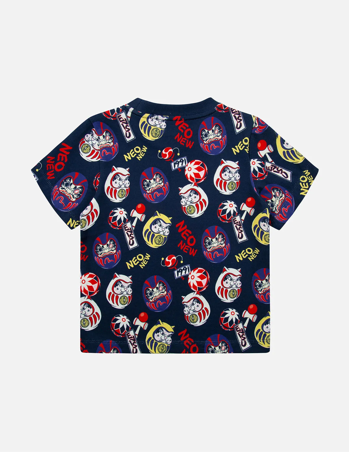 Allover Daruma Buddies Print T-shirt