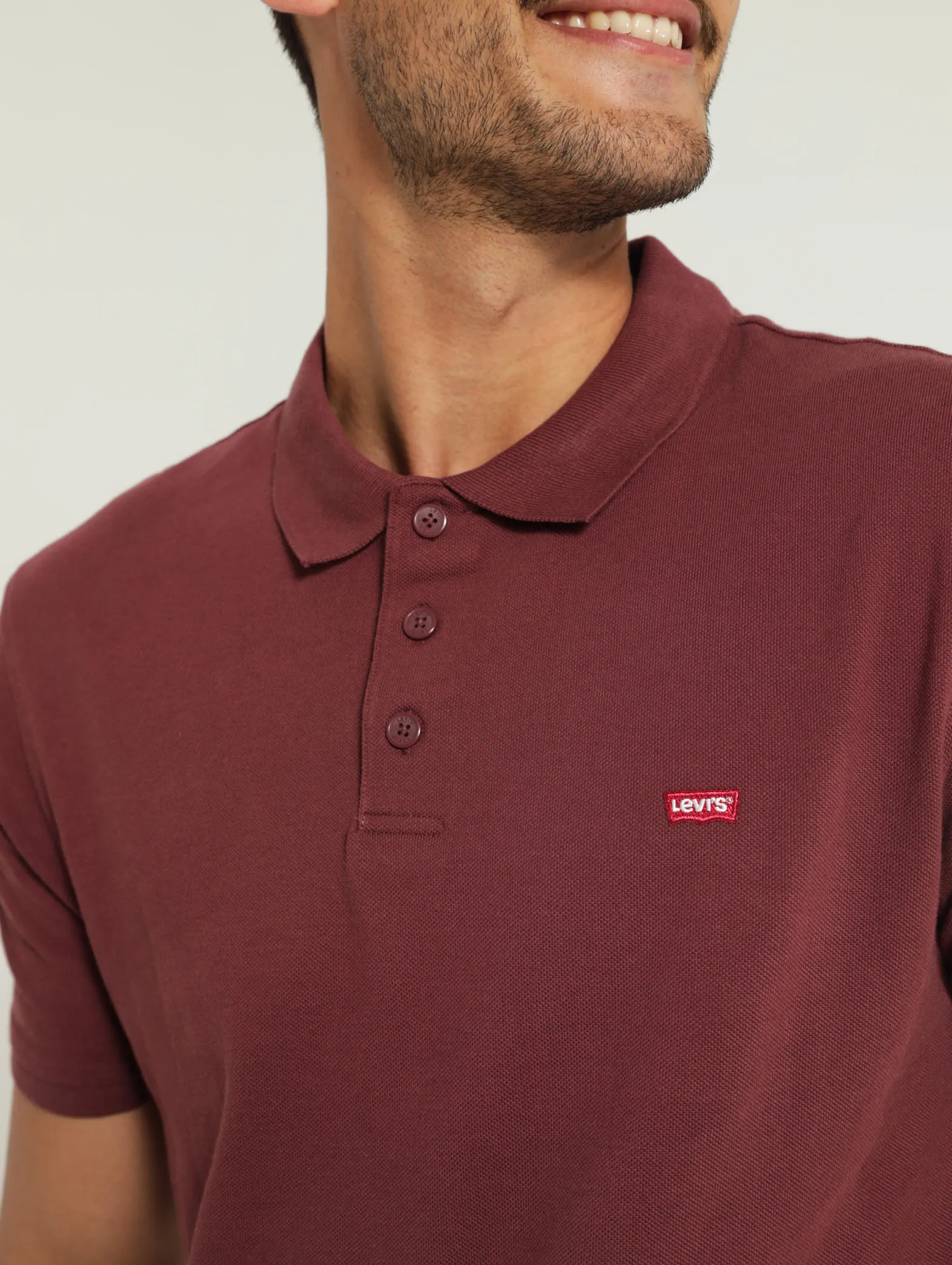 Ama Polo Golfer - Burgundy