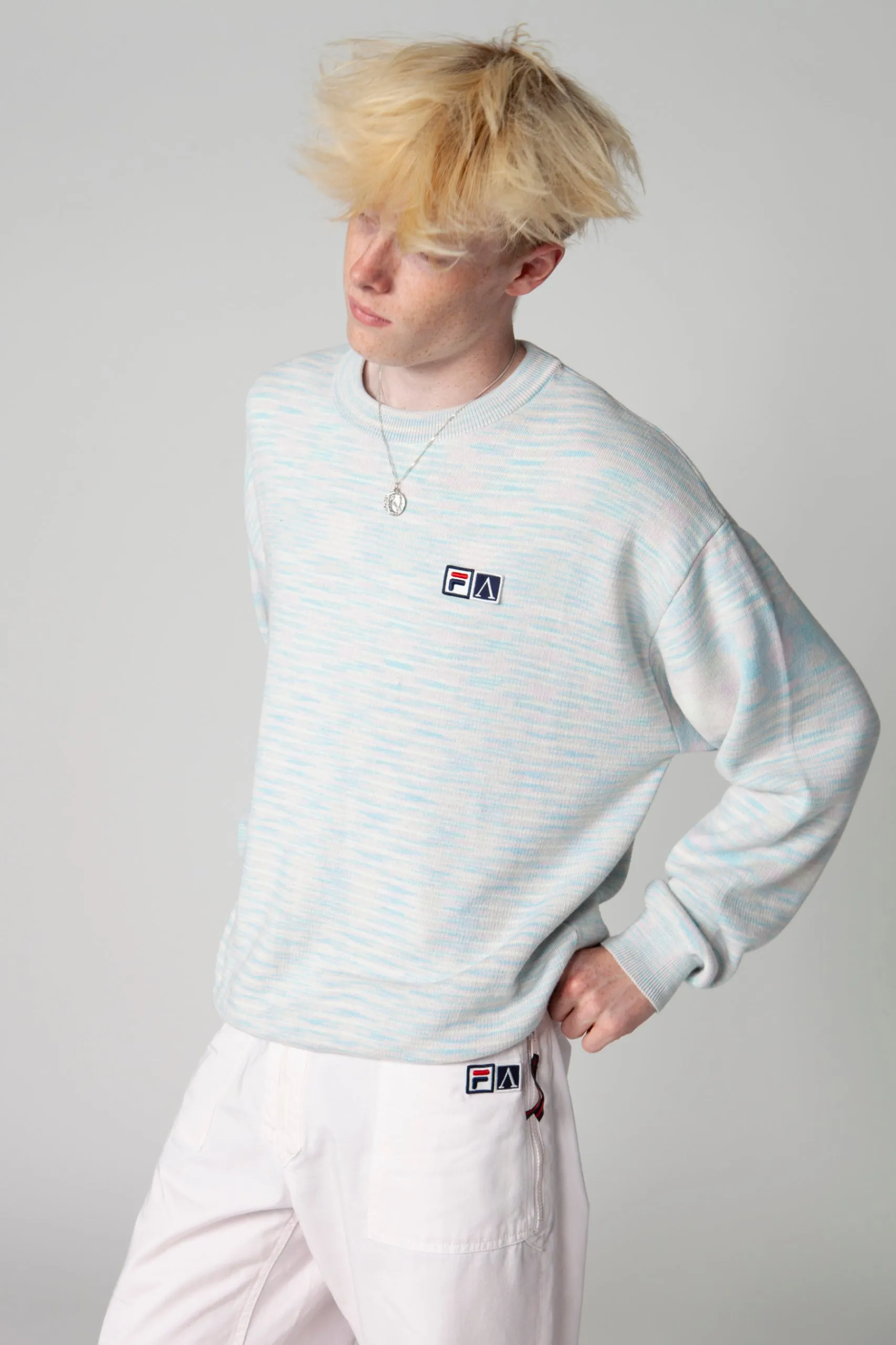 Aries FILA Space Dye Knitwear