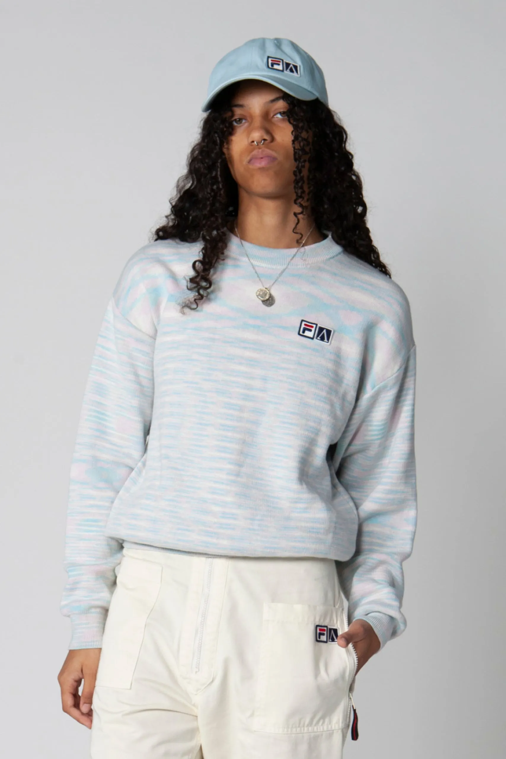 Aries FILA Space Dye Knitwear