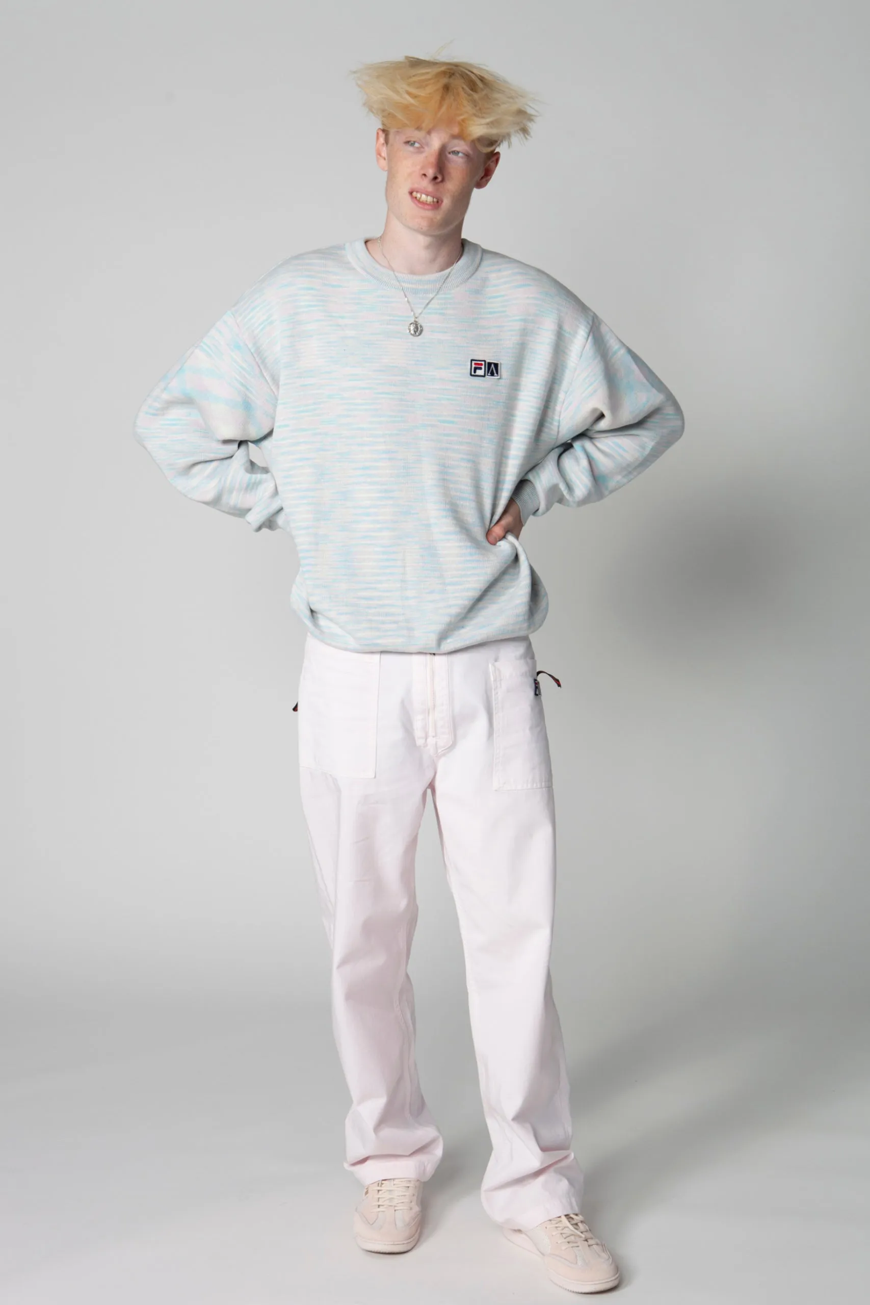 Aries FILA Space Dye Knitwear