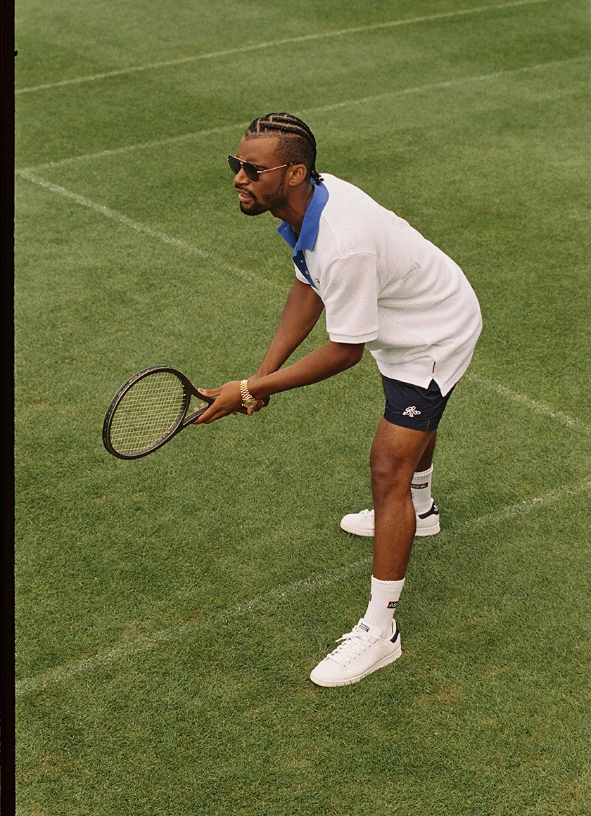 Arthur Ashe 1975 Tennis Polo