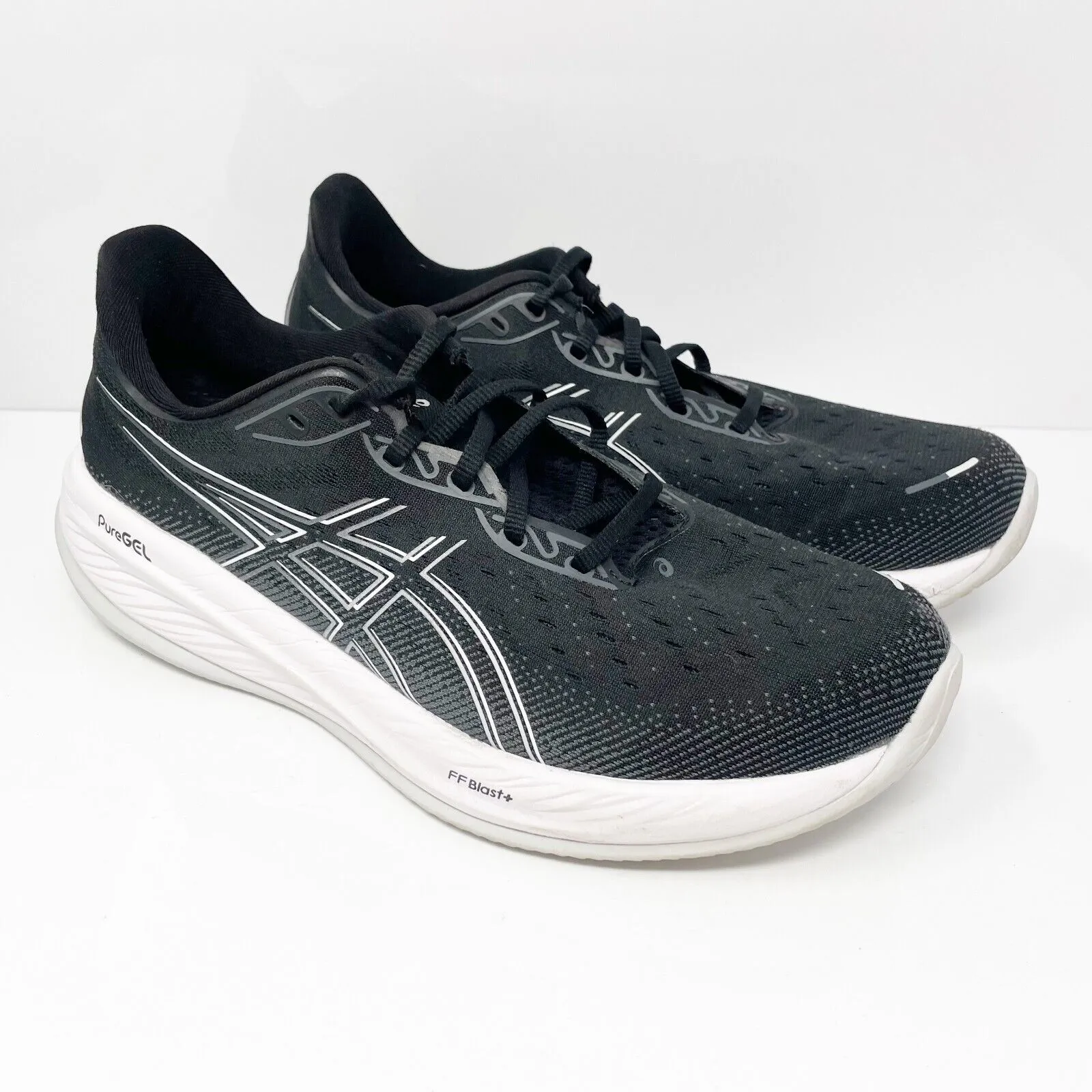 Asics Mens Gel Cumulus 26 1011B793 Black Running Shoes Sneakers Size 11 W