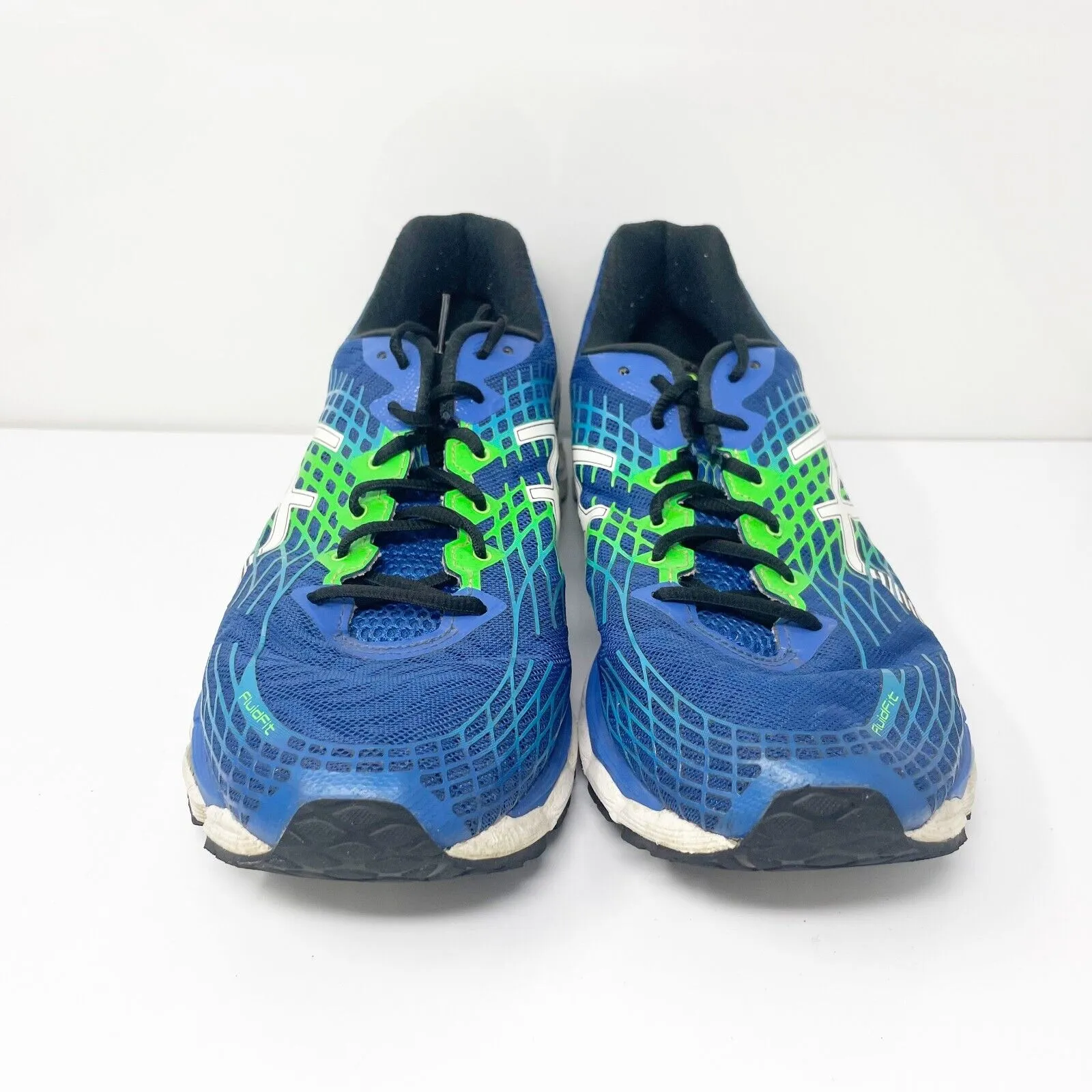 Asics Mens Gel Nimbus 17 T507N Blue Running Shoes Sneakers Size 12.5