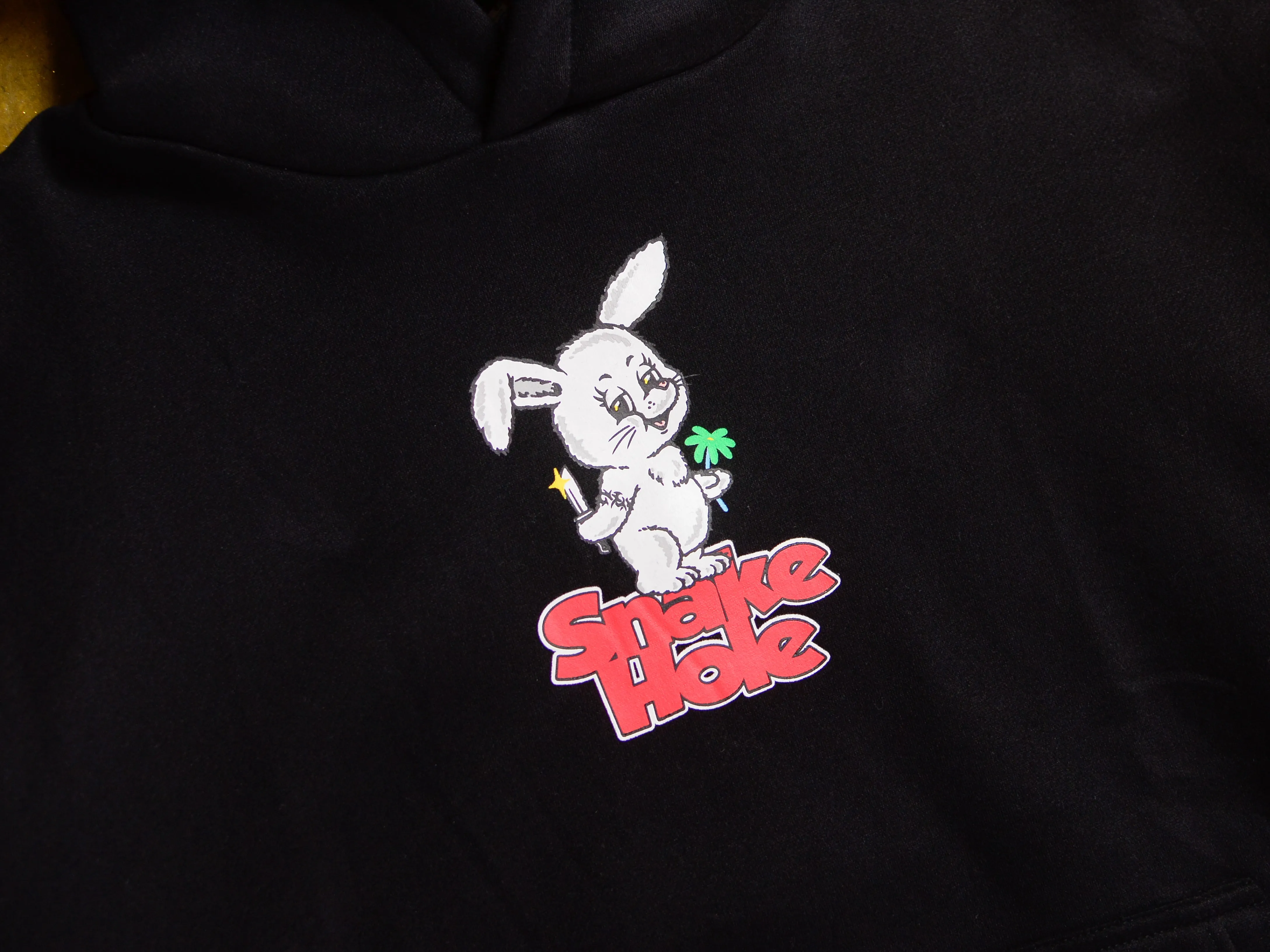 Rabbit Hoodie - Black