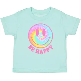 Happy T-Shirt in Aqua Blue