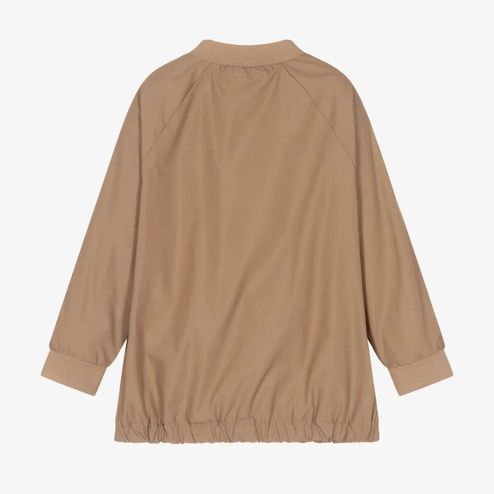 Beige Logo Sweatshirt