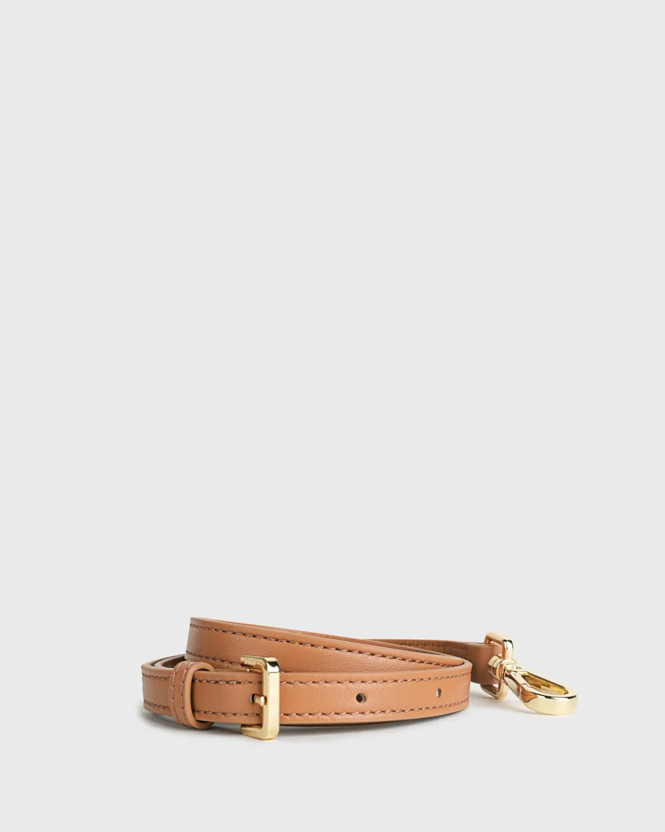 Bella 15mm Adjustable Bag Strap (Camel)