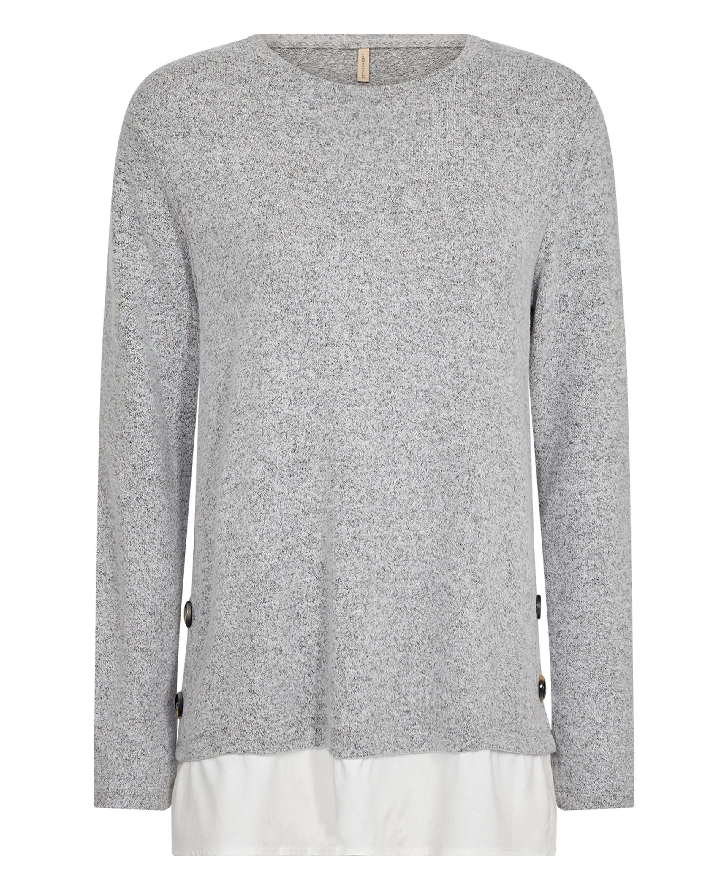 Biara 81 Sweatshirt Light Grey Melange