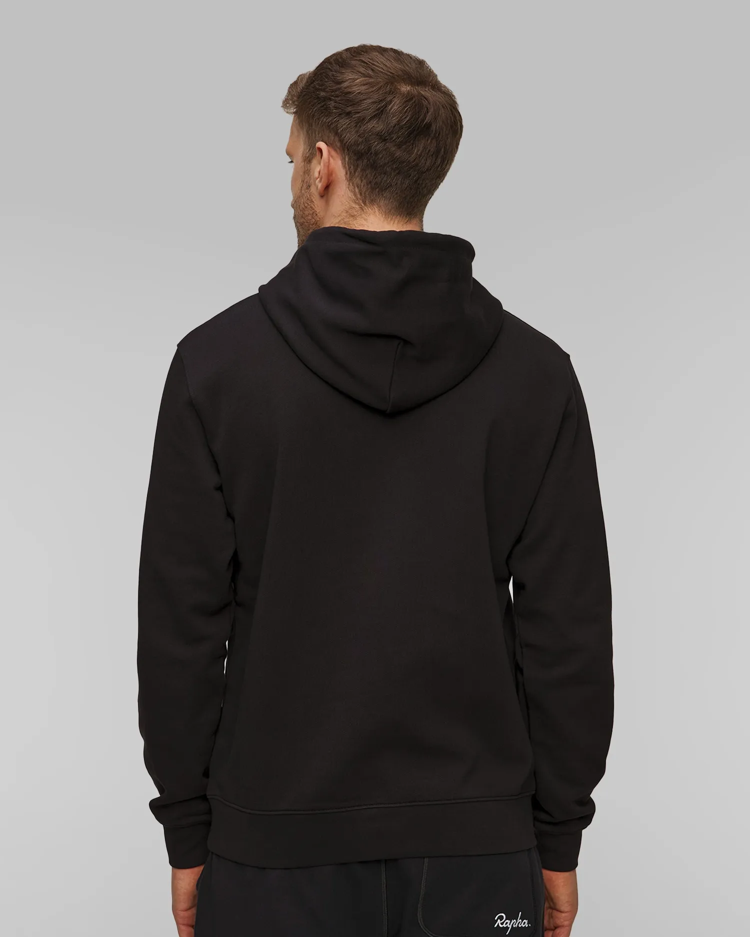 Biała bluza z kapturem męska POC Hood czarna 61652-1002