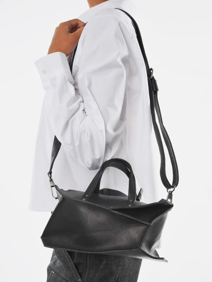 Black Collapse Eve Bag