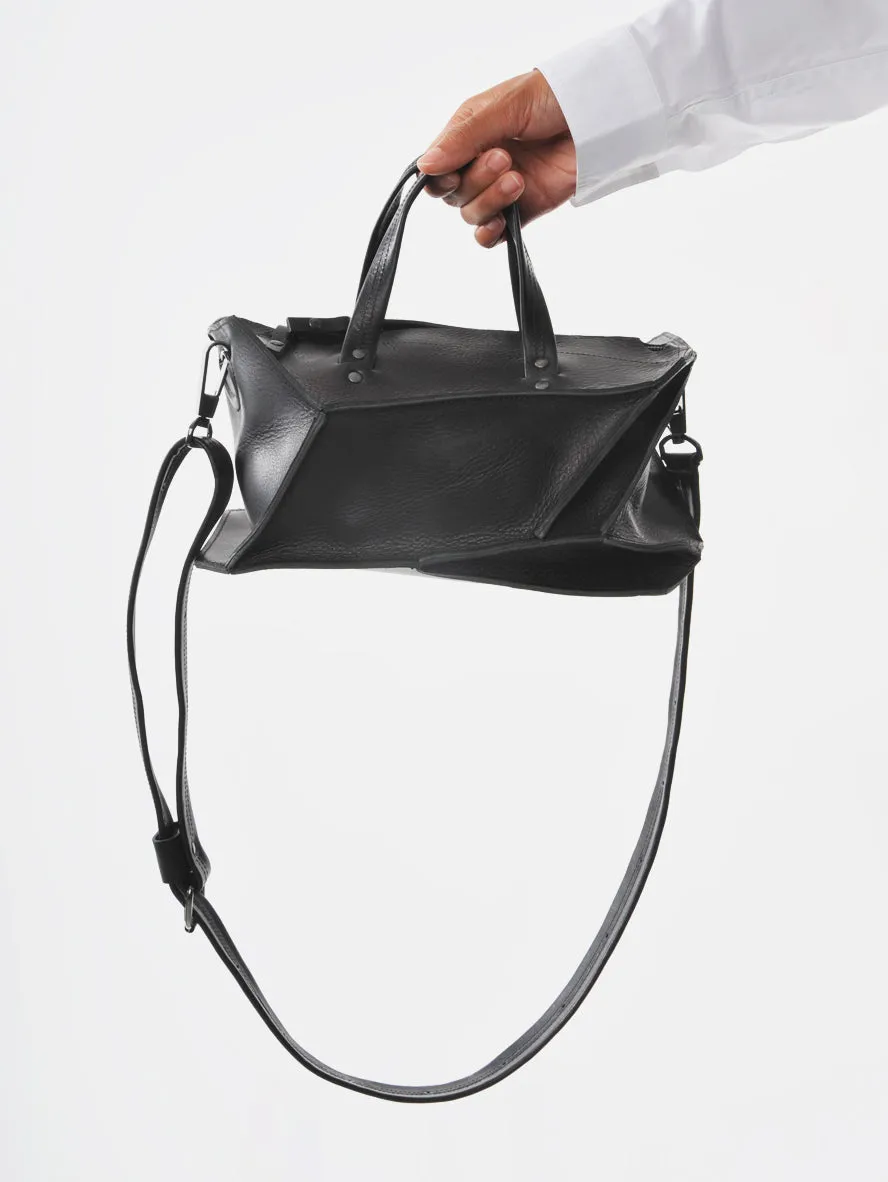 Black Collapse Eve Bag