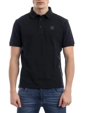 Men's Blue Polo Shirt 23sblut02429 006542 Black