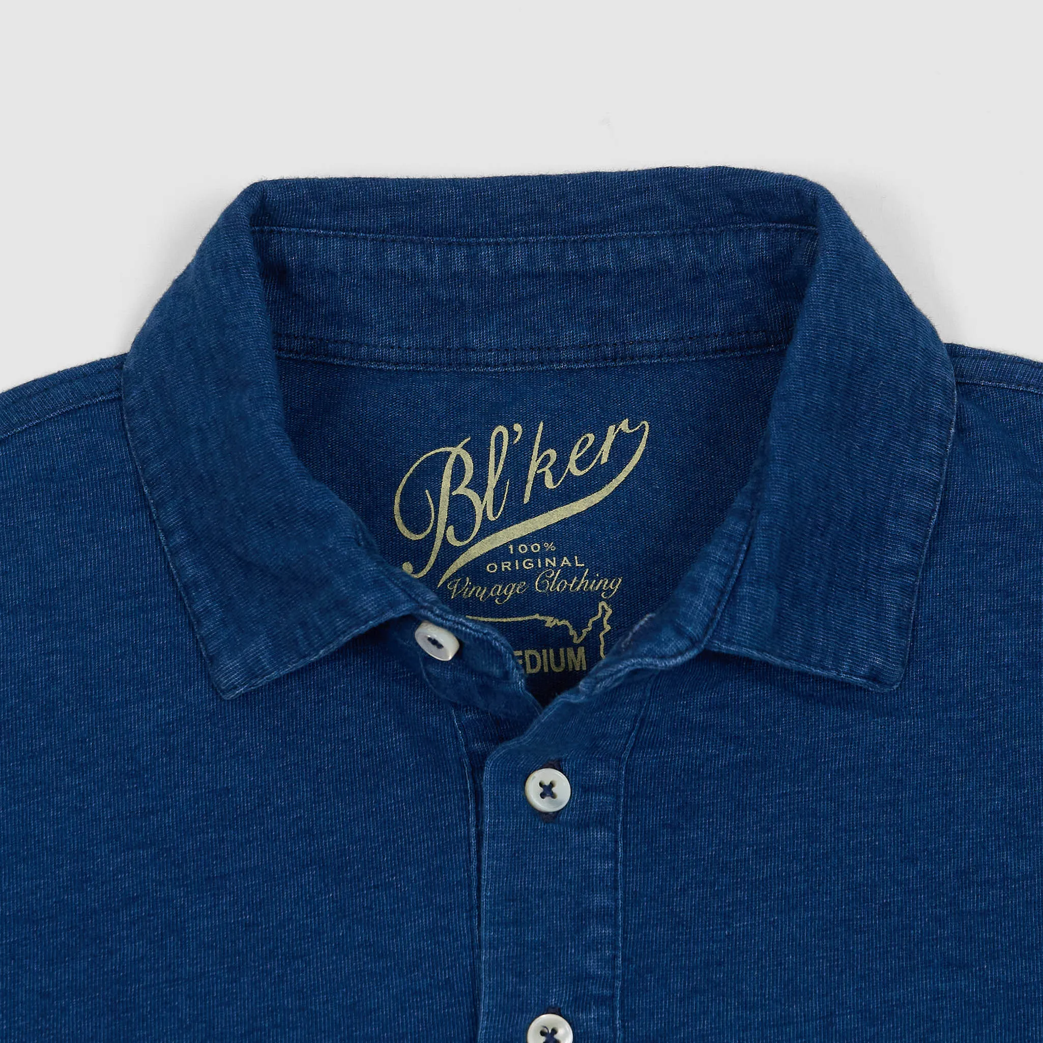 Bl`ker Tee Indigo Polo Shirt