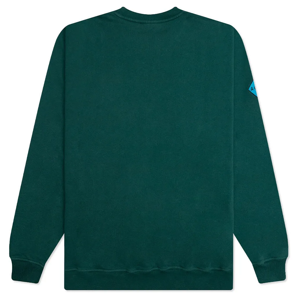 Blockhaus Pine Green Crewneck Sweater