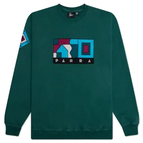 Blockhaus Pine Green Crewneck Sweater