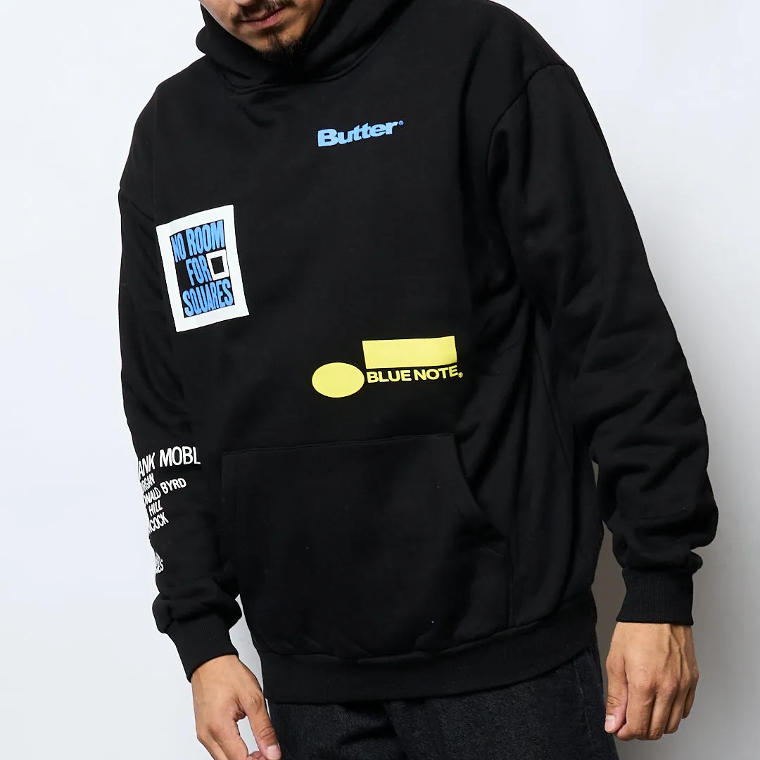 Blue Note x Butter Goods -  Mobley Pullover Hood (Black)