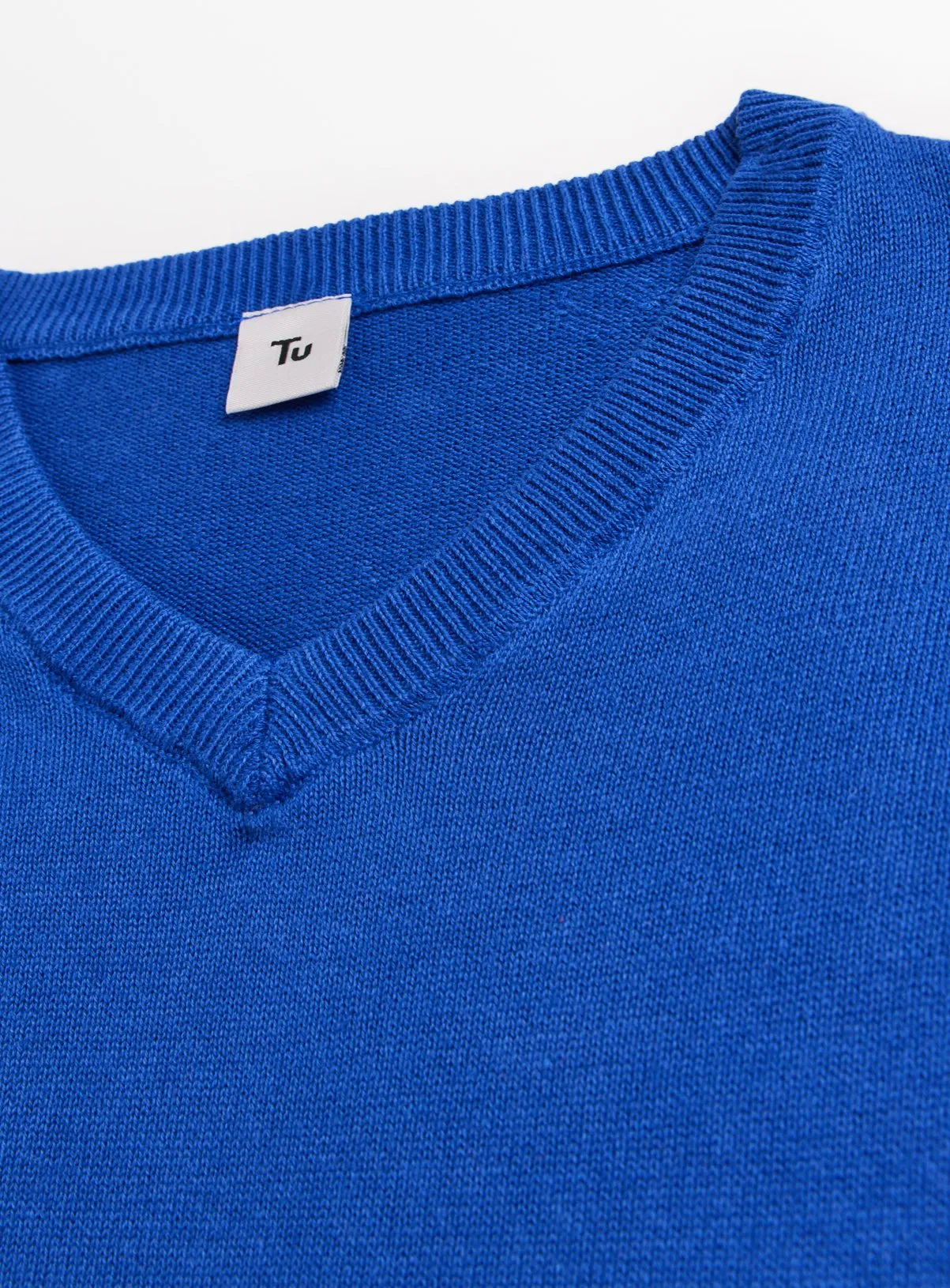 Blue Unisex V-Neck Jumpers 2 Pack 10 years | School Jumpers and Sweatshirts | Tu