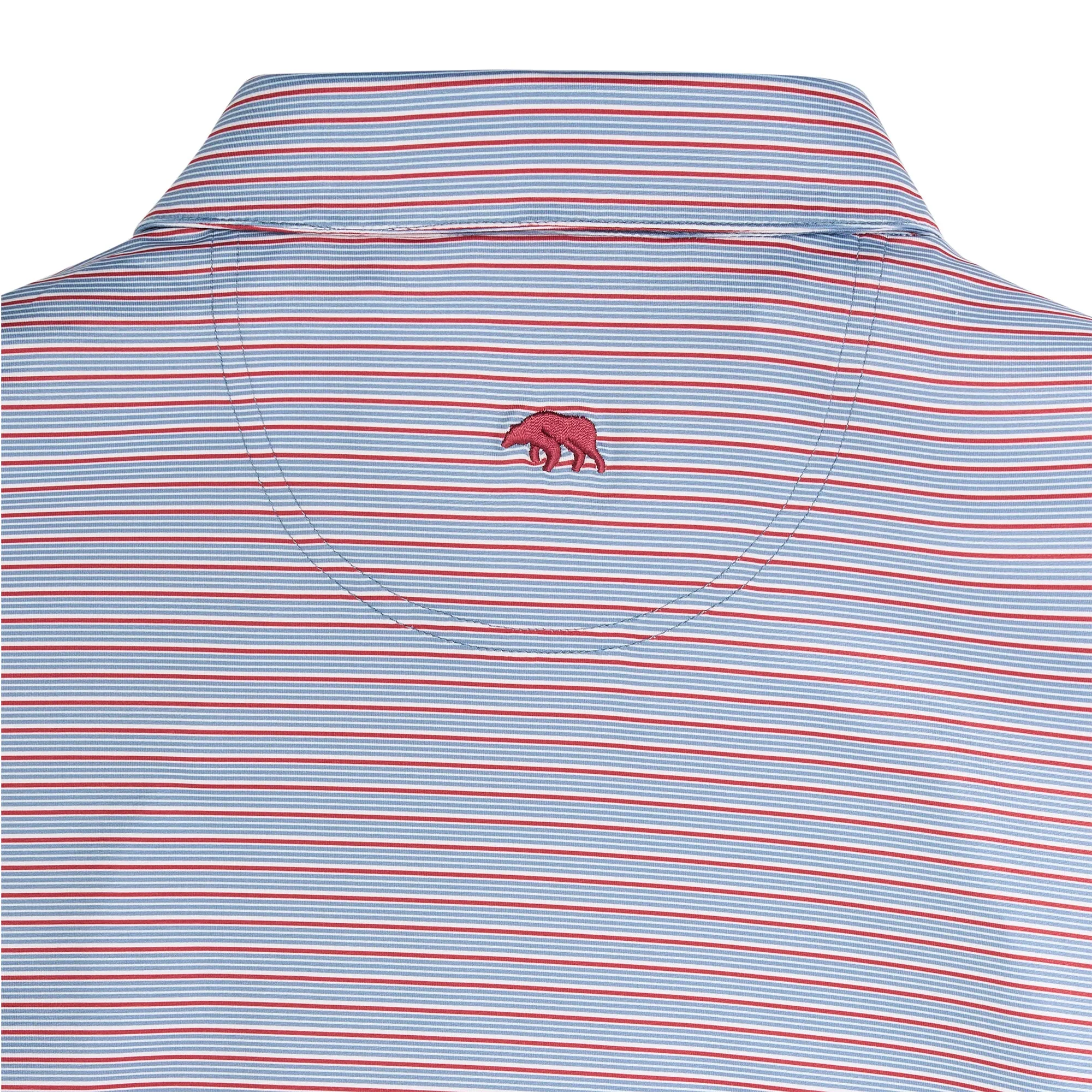 Bogey Stripe Performance Polo