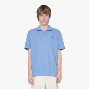 Fox Head Embroidered Polo Shirt - Hampton Blue