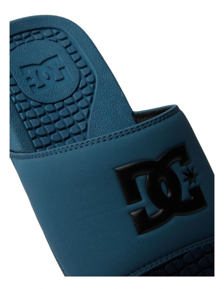 Bolsa Slides in Dark Teal