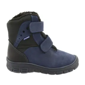 Black 1351 Mazurek Navy Blue Boots