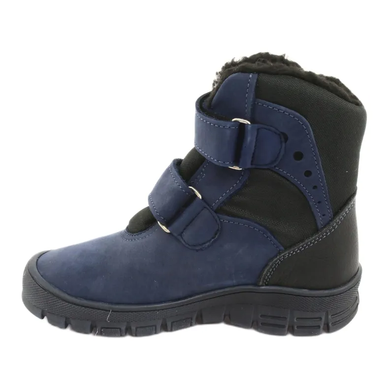 Black 1351 Mazurek Navy Blue Boots