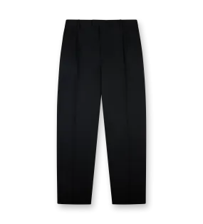 Bottega Veneta    Creased Wool Trousers Black