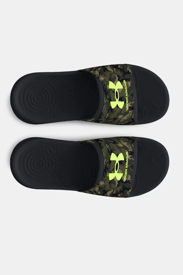 Boy's UA Ignite Select Camo Slides